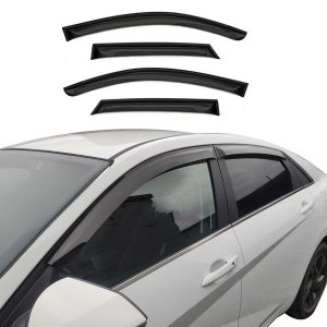 Toyota Camry Wind Deflector - Omac - Acrylic 4 Pcs - Black - 2018-2024